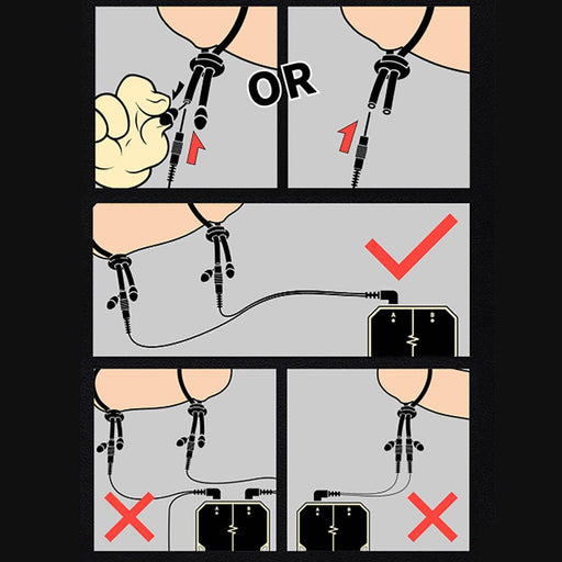 Dungeon Lab 6 mm Geleidende Rubberen Ringen-Erotiekvoordeel.nl