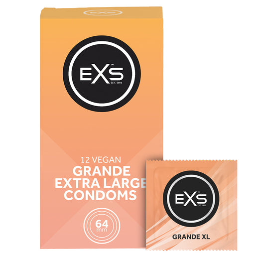 EXS Grande Condoms - Diameter 64 mm-Erotiekvoordeel.nl