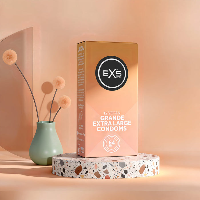 EXS Grande Condoms - Diameter 64 mm-Erotiekvoordeel.nl