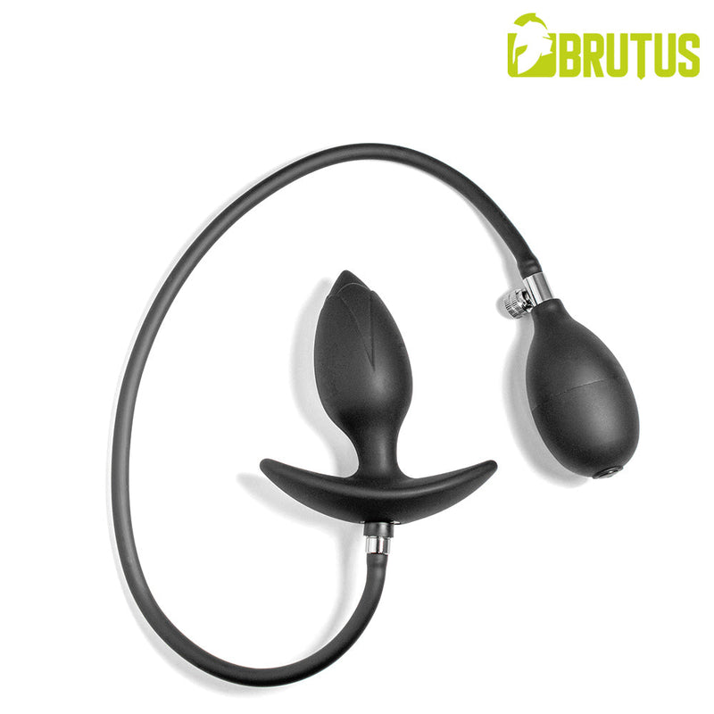 BRUTUS - Rattler Opblaasbare Buttplug met Magnetische Pomp-Erotiekvoordeel.nl