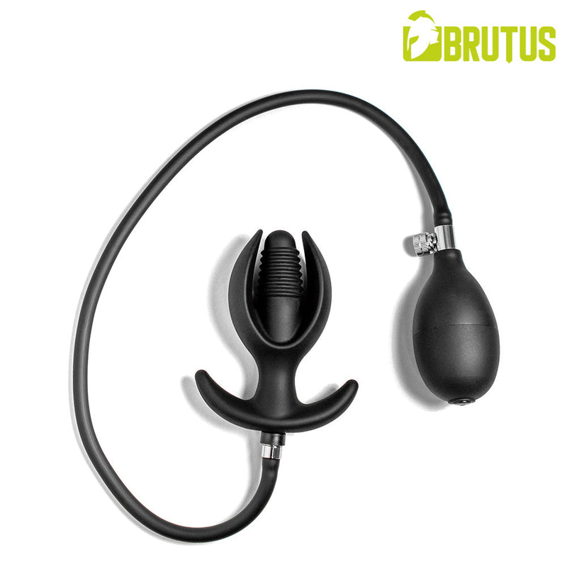 BRUTUS - Opblaasbare Anker Buttplug met Magnetische Pomp-Erotiekvoordeel.nl