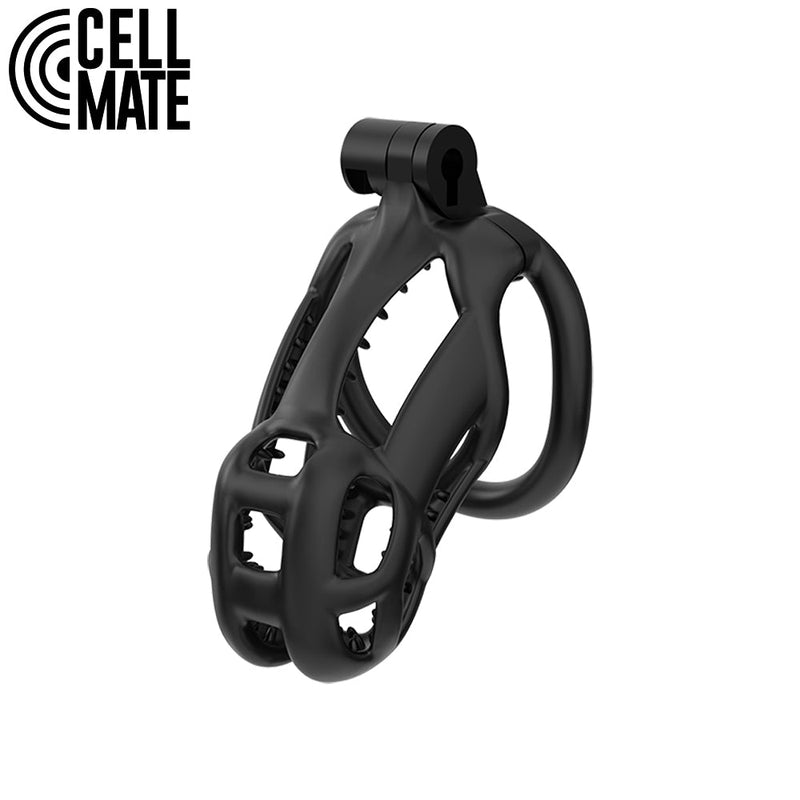 Cellmate - Styxx - CBT Peniskooi met Scherpe Pinnen - CBT Kuisheidskooi - Zwart-Erotiekvoordeel.nl