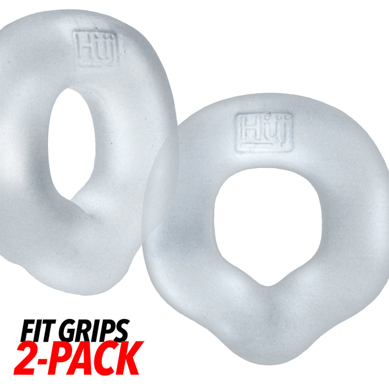 Hünkyjunk - Fit Rings - ErgoFit Cockringen - Twee Stuks - Transparant