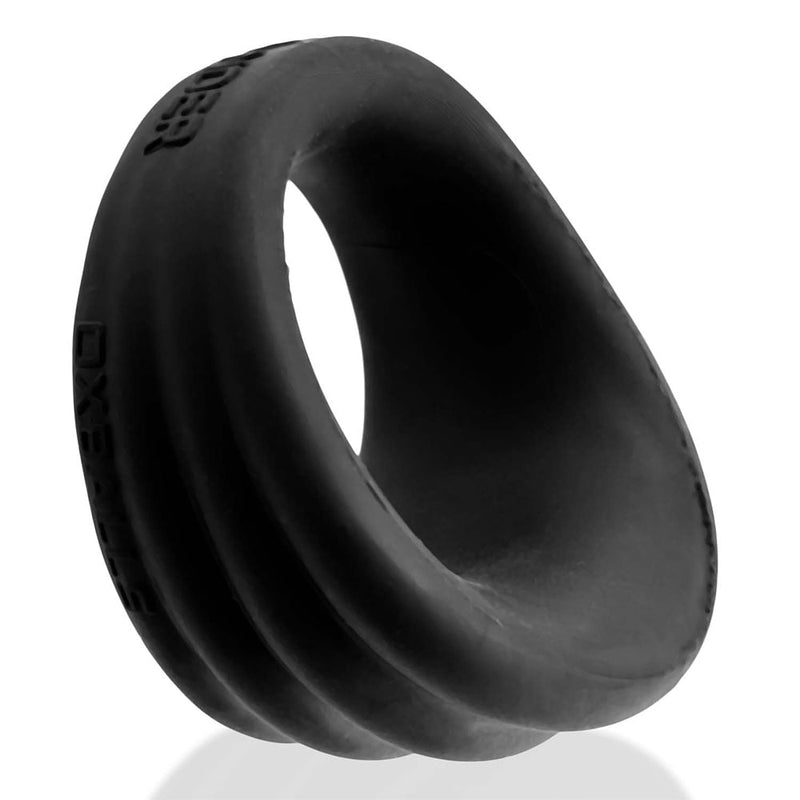 Hünkyjunk - Expander - Scoop-Style Cockring - Zwart