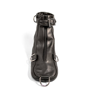 BRUTUS - Bottes de bondage en cuir à semelles cloutées amovibles - Laced-up.nl