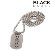Black Label - DADDY - Kink Fetish Dog tag - Day Collar-Erotiekvoordeel.nl