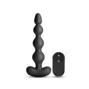 Renegade - Reign - Vibrerende Kralen Vibrator met Afstandsbediening - Zwart-Erotiekvoordeel.nl
