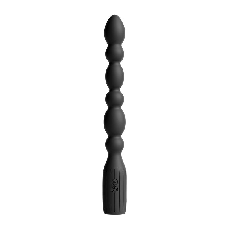 Renegade - Prime - Vibrerende Kralen Vibrator - Zwart-Erotiekvoordeel.nl