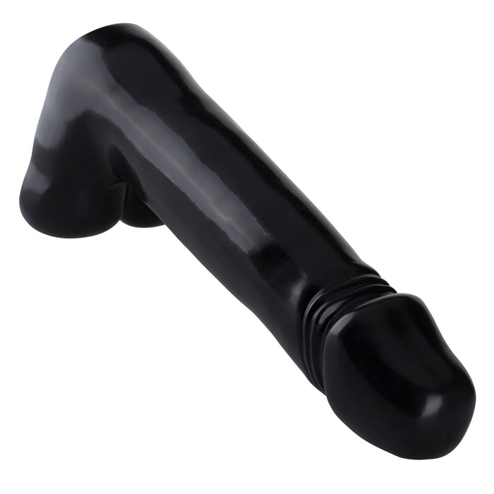 Being Fetish – PVC-Dildo – 32,5 cm – Schwarz