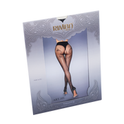 Amorable - Slut - Panty met open kruis – 20 Denier – Zwart-Erotiekvoordeel.nl
