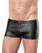 Amorable - Wetlook Herenshort - Zwart-Erotiekvoordeel.nl