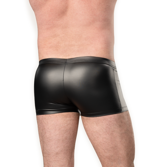 Amorable - Wetlook Herenshort - Zwart-Erotiekvoordeel.nl