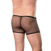 Amorable - Short en résille pour homme - Noir - Laced-up.nl