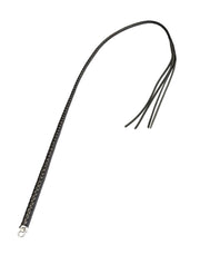 RISE - BDSM Zweep - Feather Single Tail - Zwart-laced-up.nl