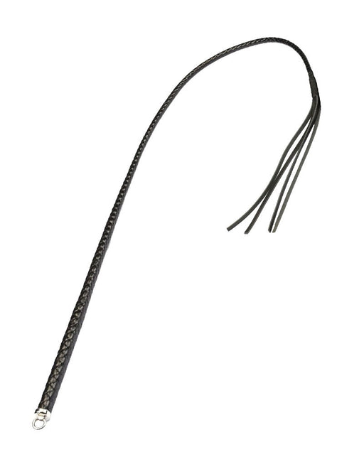 RISE - BDSM Zweep - Feather Single Tail - Zwart-Erotiekvoordeel.nl