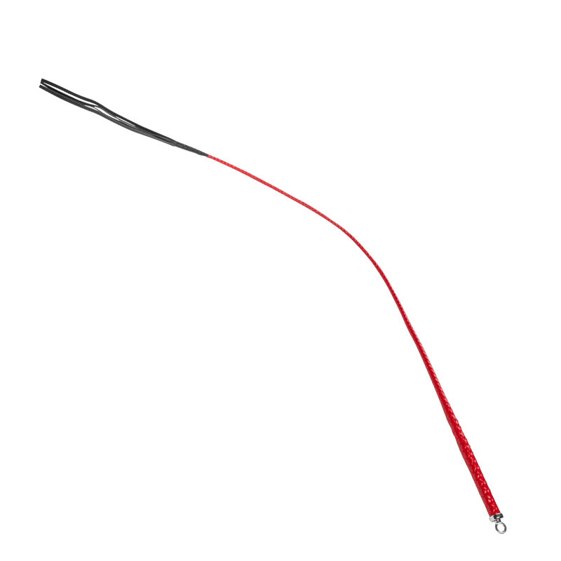 RISE - BDSM Zweep - Feather Single Tail - Rood-laced-up.nl