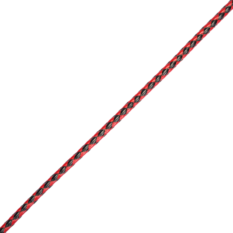 RISE - BDSM Zweep - Feather Soft Single Tail - Rood/Zwart-laced-up.nl