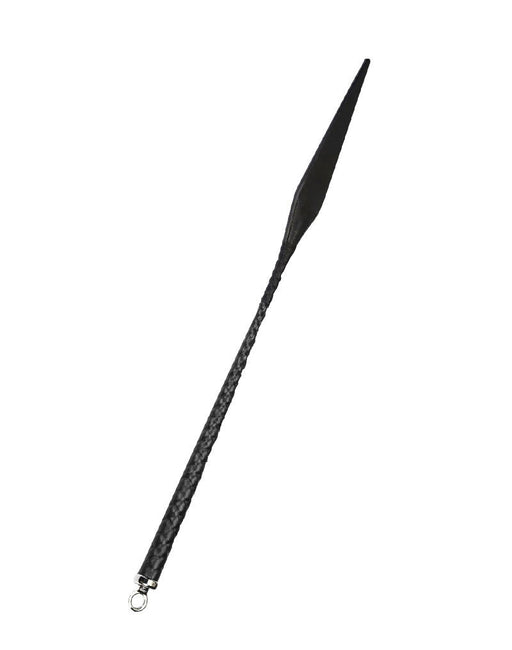 RISE - BDSM Devil's Tongue Flap Zweep - Pulse - Zwart-Erotiekvoordeel.nl