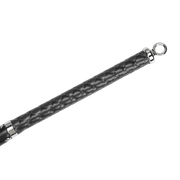 RISE - Lange Flogger met Zachte Strengen - Zwart-laced-up.nl