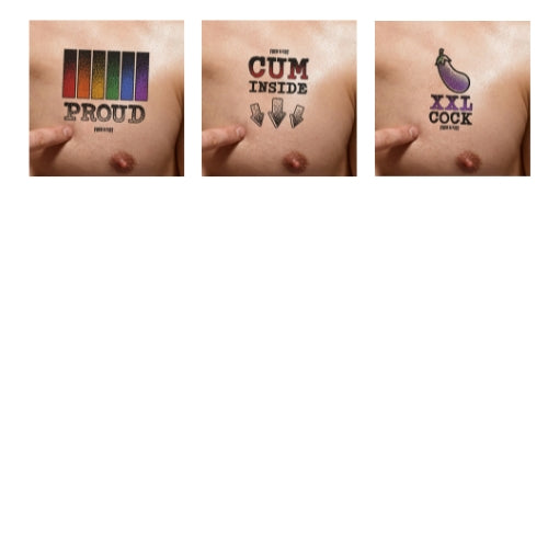 Fuck&Fist - Wear It - Tijdelijke Tattoos-Erotiekvoordeel.nl