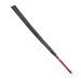 RISE - Lange Flogger met Zachte Strengen - Zwart/Rood-Erotiekvoordeel.nl