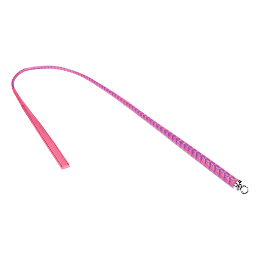RISE - BDSM Zweep - Feather Wide Single Tail - Roze/Paars-Erotiekvoordeel.nl