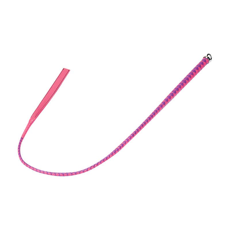 RISE - BDSM Zweep - Feather Wide Single Tail - Roze/Paars-laced-up.nl