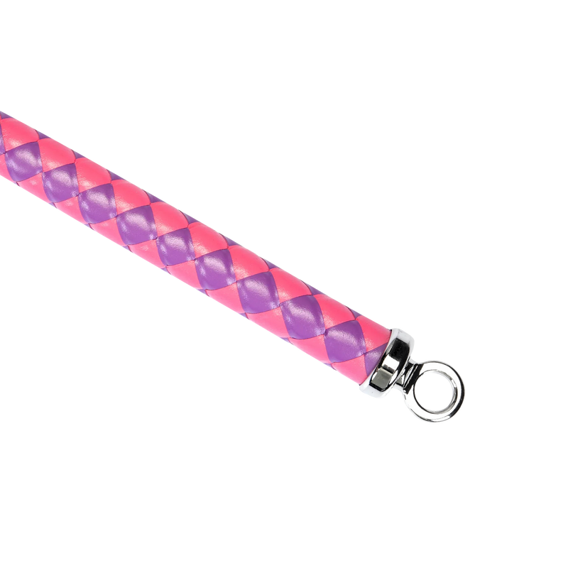 RISE - BDSM Zweep - Feather Wide Single Tail - Roze/Paars-laced-up.nl