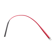 RISE - BDSM Zweep - Feather Slim Single Tail - Rood/Roze-laced-up.nl