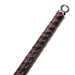 RISE - Cat O' Nine BDSM Zweep - Heavy - Zwart/Wijnrood-Erotiekvoordeel.nl