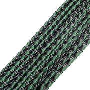 RISE - Cat O' Nine BDSM Zweep - Regular - Zwart/Groen-laced-up.nl
