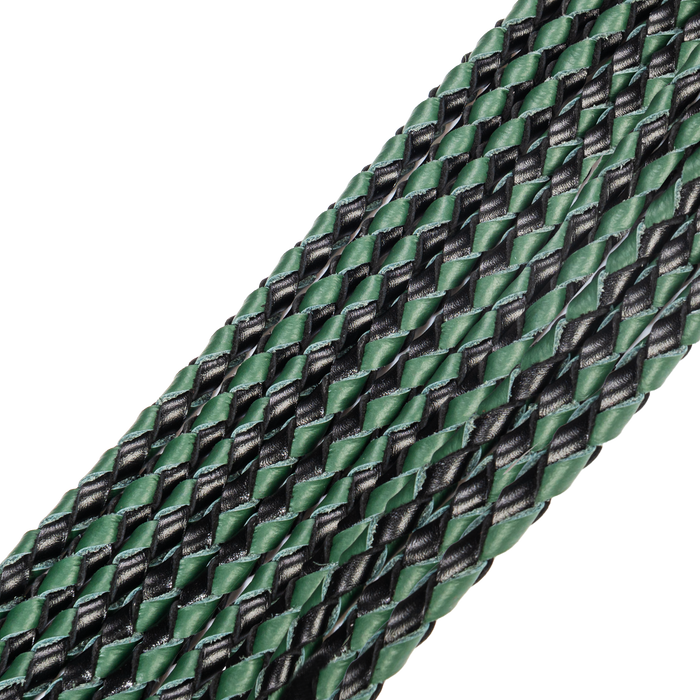 RISE - Cat O' Nine BDSM Zweep - Regular - Zwart/Groen-Erotiekvoordeel.nl