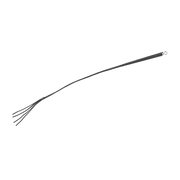 RISE - Japanse Bull Whip - 120 cm - Zwart-laced-up.nl