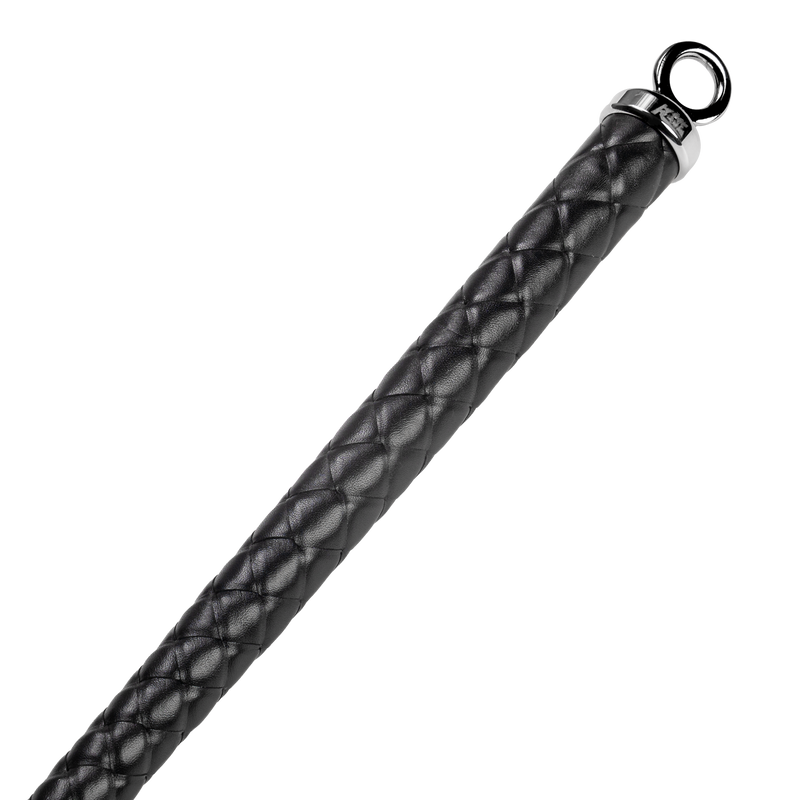 RISE - Japanse Bull Whip - 120 cm - Zwart-laced-up.nl
