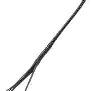 RISE - Japanse Bull Whip - 120 cm - Zwart-laced-up.nl
