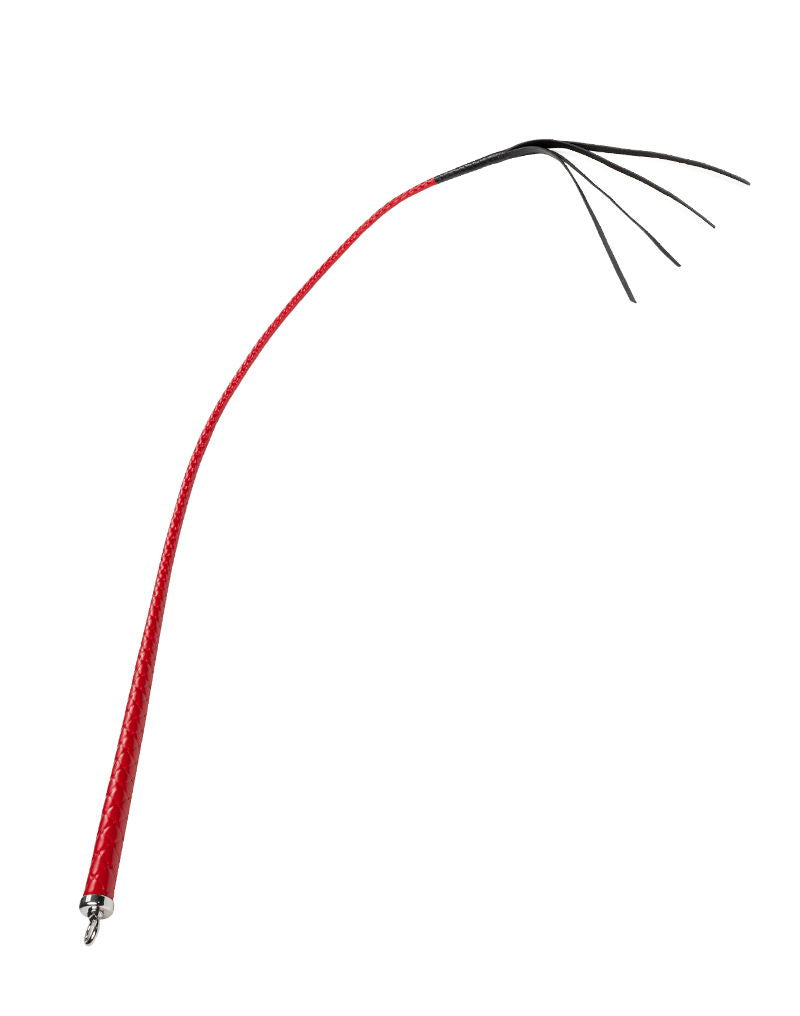 RISE - Japanse Bull Whip - 120 cm - Rood-laced-up.nl
