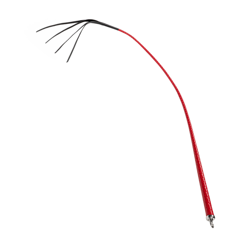 RISE - Japanse Bull Whip - 120 cm - Rood-laced-up.nl
