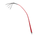 RISE - Japanse Bull Whip - 120 cm - Rood-Erotiekvoordeel.nl