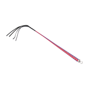 RISE - Japanse Bull Whip - 90 cm - Rood/Blauw-laced-up.nl