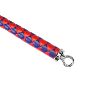 RISE - Japanse Bull Whip - 90 cm - Rood/Blauw-laced-up.nl