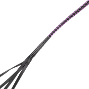 RISE - Japanse Bull Whip - 90 cm - Zwart/Paars-laced-up.nl