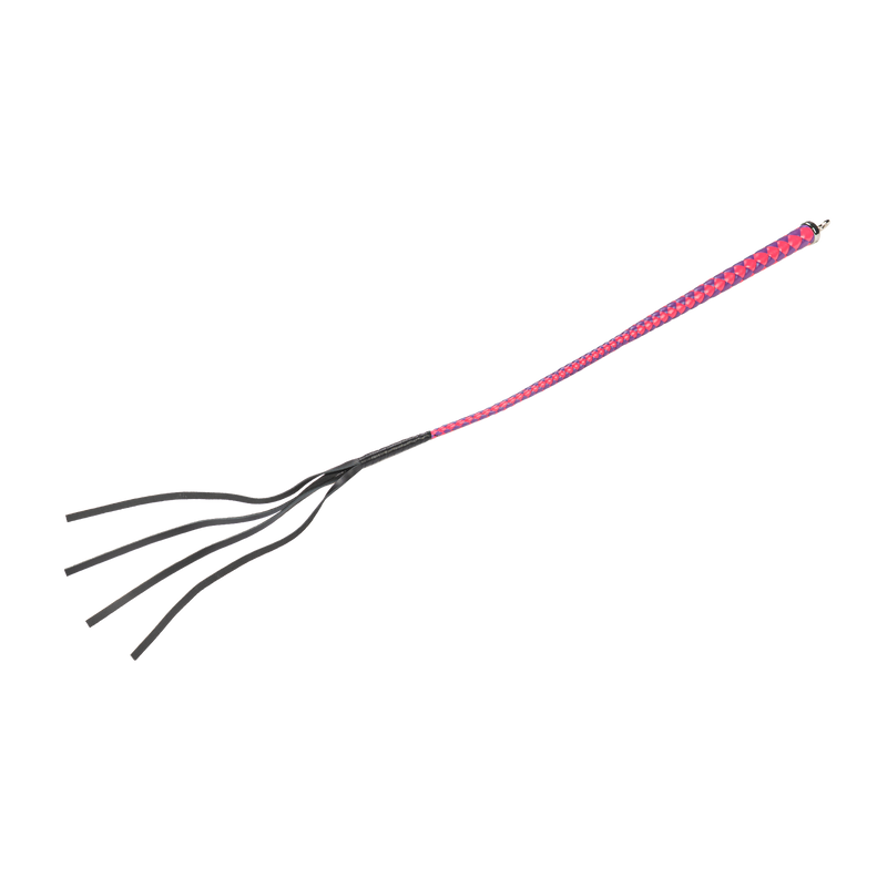 RISE - Japanse Bull Whip - 90 cm - Roze/Paars-laced-up.nl