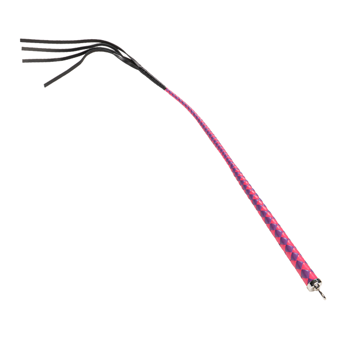 RISE - Japanse Bull Whip - 90 cm - Roze/Paars-Erotiekvoordeel.nl