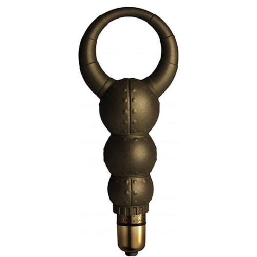 Rocks-off - Poseidon - Vibrerende Cockring met Clitoris Stimulator - 10 snelheden - Brons-Laced-up.nl