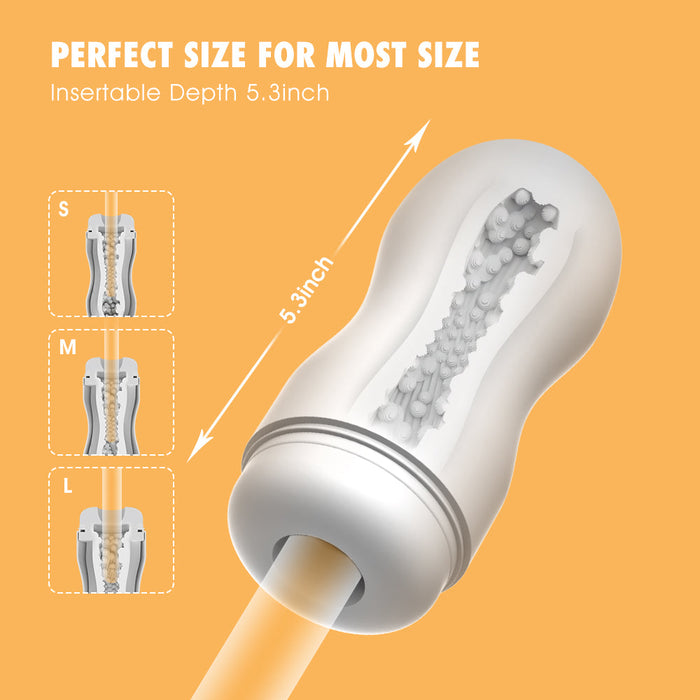 Chisa - Boost Nubble - Stroker Masturbator - Wit-Erotiekvoordeel.nl