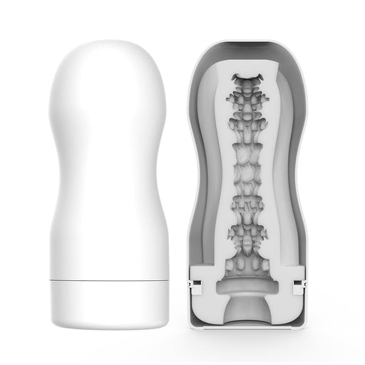 Chisa - Boost Striped - Stroker Masturbator - Wit-Erotiekvoordeel.nl