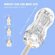 Chisa - Original Portable Dainty Cup - Cup Masturbator - Transparant-Erotiekvoordeel.nl