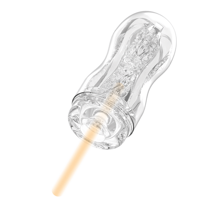 Chisa - Original Portable Wild Cup - Cup Masturbator - Transparant-Erotiekvoordeel.nl