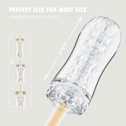 Chisa - Quickshot Portable Cup - Lingered - Cup Masturbator - Transparant-Erotiekvoordeel.nl