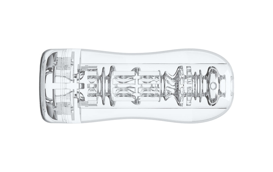 Chisa - Quickshot Portable Cup - Peak - Cup Masturbator - Transparant-Erotiekvoordeel.nl